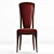 Art Nouveau Dining Chairs 3D model small image 2