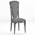 Art Nouveau Dining Chairs 3D model small image 4