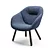 Modern Armchair: HAY AAL 82 Soft 3D model small image 2