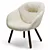 Modern Armchair: HAY AAL 82 Soft 3D model small image 9