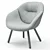 Modern Armchair: HAY AAL 82 Soft 3D model small image 10