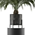 Exotic Palm Tree: House Plant 31 3D model small image 2