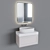 Stylish Bathroom Furniture Set 3D model small image 1