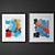 Abstract Art Picture Set 3D model small image 1