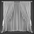 Elegant Mesh Curtains 3D model small image 2