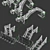 Rigged Tractor: Low/Mid/High Poly 3D model small image 4