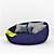 B&B Bebitalia Sofa 3D model small image 2