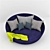 B&B Bebitalia Sofa 3D model small image 3