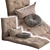 Cozy Comfort Convertible Pillow 3D model small image 1