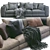 Asolo Flexform Leather Sofa: Timeless Elegance 3D model small image 3