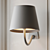 POLDINA Wall Lamp: Sleek and Stylish 3D model small image 1