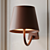 POLDINA Wall Lamp: Sleek and Stylish 3D model small image 3