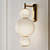 PEARLS Wall Light: Elegant LED Glass Lamp 3D model small image 2