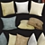 Stylish Sofa Cushions  3D model small image 1