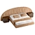 Elegant Ulisse Daytona Bed 3D model small image 2