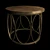 Modern Round Coffee Table - Stylish and Functional 3D model small image 5