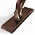 Elegant Bronze Art Sculpture 3D model small image 3