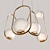 Lampatron Hoop Drop: Versatile Designer Chandelier 3D model small image 4