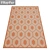 Luxury Carpet Set: High-Quality Textures & Multiple Variants 3D model small image 2