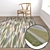 Luxury Carpet Set for Stunning Interiors 3D model small image 5