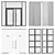 Animated Door Set 3D model small image 1