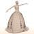 Elegant Ballerina Fountain 3D model small image 3