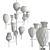 Elegant Darcey Chandelier with Thirteen Lights 3D model small image 4