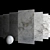 Marble Supreme White Set for Museum 3D model small image 3