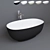 Sleek RAK-CLOUD Bathtub - 753 x 1400 mm 3D model small image 5