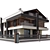 Modern Residential Building 3D Model 3D model small image 4