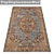 Luxury Texture Rug Set 3D model small image 3