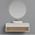 Shui Comfort Oval Washbasin 3D model small image 1