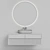 Shui Comfort Oval Washbasin 3D model small image 3