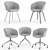 HAY AAC Soft Chairs Collection 3D model small image 3