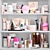 Complete Beauty Salon Cosmetics Set 3D model small image 1