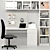 Modern Office Furniture Set 3D model small image 1