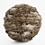 Brown Stone 4k VRAY Rock 3D model small image 1