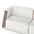 Elegant TL-2390 Sofa by Tonino Lamborghini 3D model small image 4