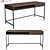 Greystone Writing Desk: Sleek and Spacious 3D model small image 4