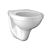 Kolo Idol Wall-Mounted Toilet 3D model small image 1