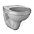 Kolo Idol Wall-Mounted Toilet 3D model small image 4