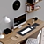 Ikea Office Haven: Stylish & Functional 3D model small image 2