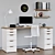 Ikea Office Haven: Stylish & Functional 3D model small image 4