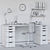 Ikea Office Haven: Stylish & Functional 3D model small image 7