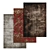 Deluxe Textured Carpet Set 3D model small image 5