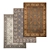 Title: High-Quality Carpets Set 3D model small image 1