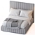 TUYO Bed: Sleek and Sophisticated 3D model small image 2