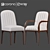 Elegant Parigi Chair: Stylish & Comfortable 3D model small image 6