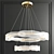 Illuminous Solstice LED Chandelier 3D model small image 1