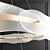 Illuminous Solstice LED Chandelier 3D model small image 2
